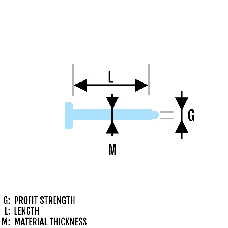 Piercing labret bar external thread