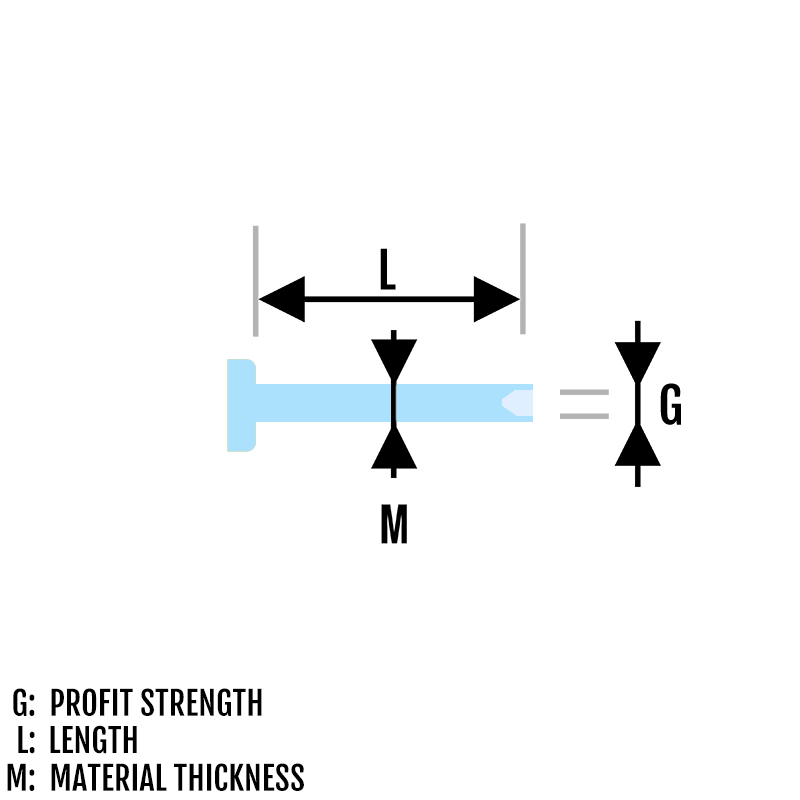 Piercing labret rod internal thread