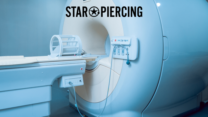 Erlaubtes Piercingmaterial bei einer MRT-Untersuchung - Erlaubtes Piercingmaterial bei einer MRT-Untersuchung