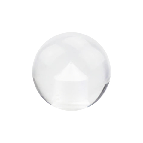 Transparent ball