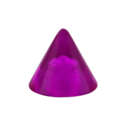 Micro Cone violett transparent