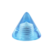 Micro Cone bleu clair transparent