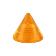 Micro Cone orange transparent