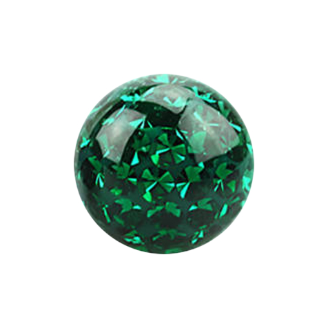 Micro Kristall Kugel grün Epoxy Schutzschicht