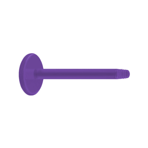 Micro labret rod violet