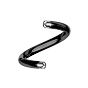 Asta micro spirale nera