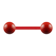 Micro Barbell Supernova Fire Red avec boule