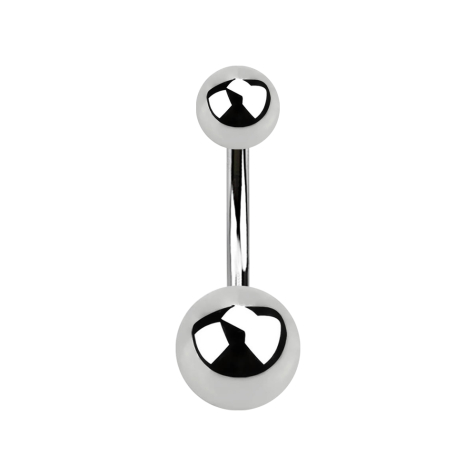 Banana silver with two balls