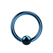 Micro Ball Closure Ring dunkelblau