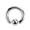 Anneau Ball Closure argent