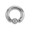 Ball Closure Ring silber