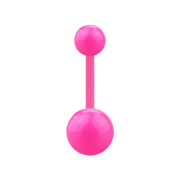 Banane pink mit zwei Kugeln