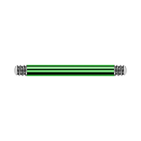 Micro Barbell-Stab grün