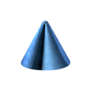 Micro Cone bleu foncé