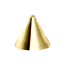Micro Cone gold-plated