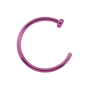 Nasenring offen violett