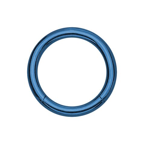 Segment ring dark blue with titanium layer