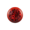 Micro Boule Supernova Fire Red avec Swarovski rouge