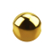 Sfera di chiusura placcata in oro