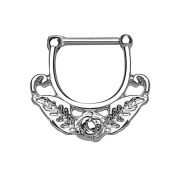 Septum Kranz mit Rose