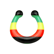 Setto finto con motivo rasta