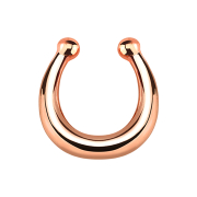 Faux septum basic or rose