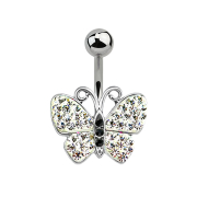 Banane argent papillon multicolore
