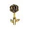 Banana 14k gold-plated rose