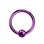 Micro Ball Closure Ring violet