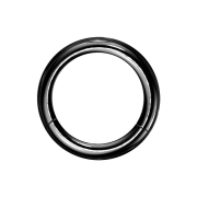 Segment ring black with titanium layer