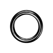 Segmentring schwarz mit Titanium Schicht