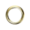 Segmentring vergoldet mit Titanium Schicht
