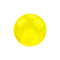 Kugel gelb transparent