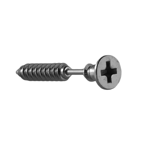 Barbell Barbell Phillips screw dark silver