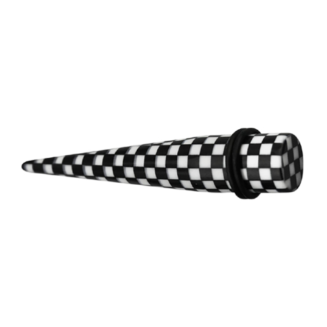 Expander check black and white