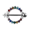 Corona di cristallo Barbell colorata