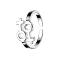 Ring with double female symbol