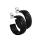 Boucles doreilles Supernova Absolute Black rond arrondi 8x20