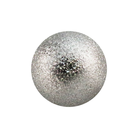 Silver speckled ball