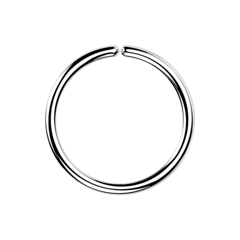 Micro piercing anneau argent