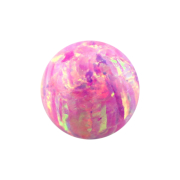 Micro boule opale rose