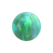 Kugel Opal grün