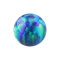 Sphere opal blue