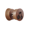 Fake plug made of Sawo wood with cherry