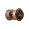 Fake plug made of Sawo wood with eye of providence