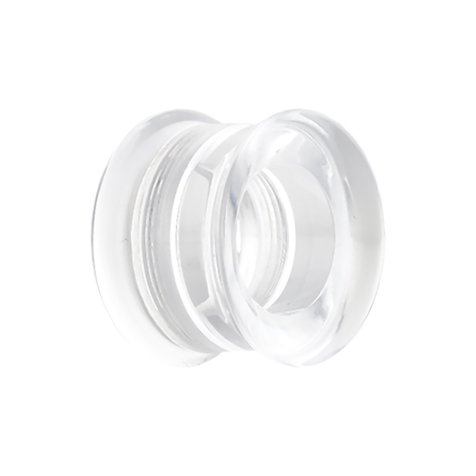 Flared tunnel transparent with screw jack