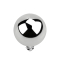 Dermal Anchor Ball silver