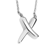 Catena argento Ciondolo X argento