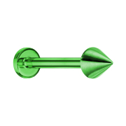 Micro Labret vert avec cône