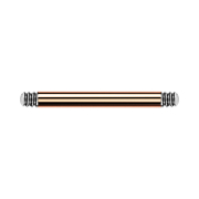 Micro Barbell-Stab rosegold